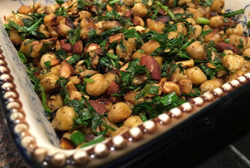 Valley Eats: Crispy Garbanzos with Almonds and Herbs