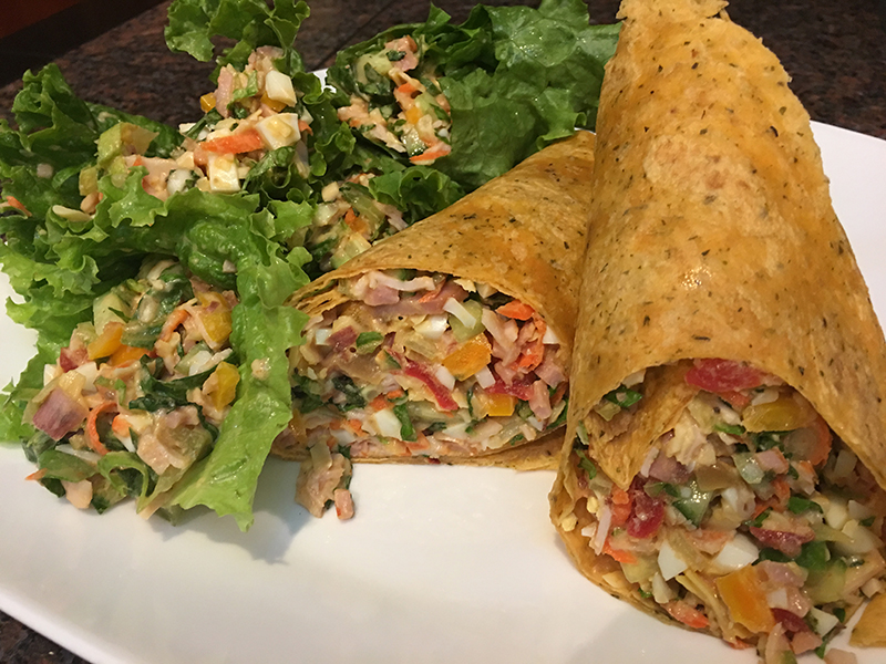 Valley Eats: Healthy Tailgating Confetti Wraps