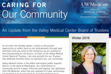 Caring for Our Community – An Update from the Valley Medical Center Board of Trustees