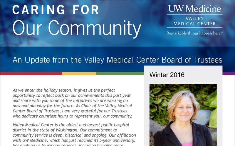 Caring for Our Community – An Update from the Valley Medical Center Board of Trustees