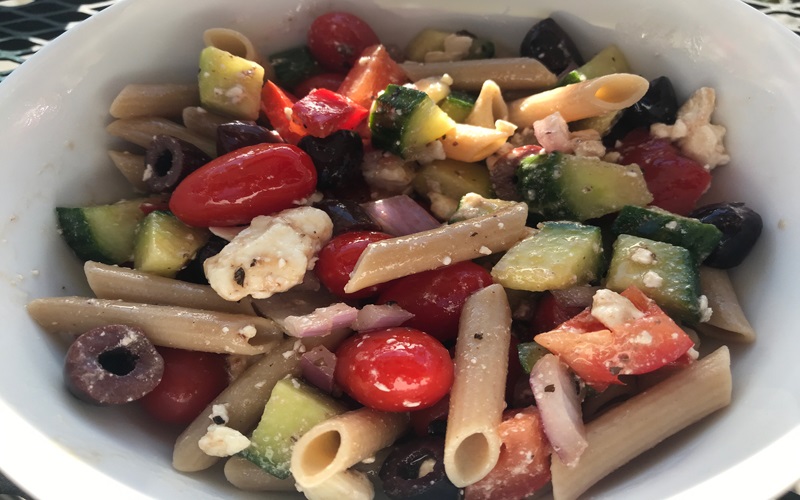 #ValleyEats – Easy Greek Pasta Salad