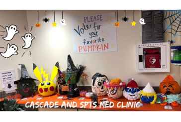 Team Building Treat: Cascade and Sports Medicine Clinics Host Pumpkin Decorating Contest