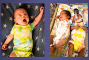 Groovy Team Building – NICU Team Creates Fun Tie-dyed Onesies for Patients