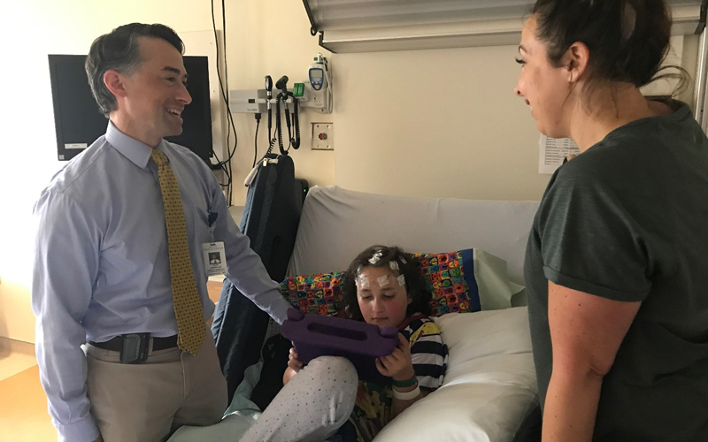 Despite Rare Epilepsy, Ongoing Care from Pediatric Neurology Team Helps Hayden Enjoy Kid Stuff