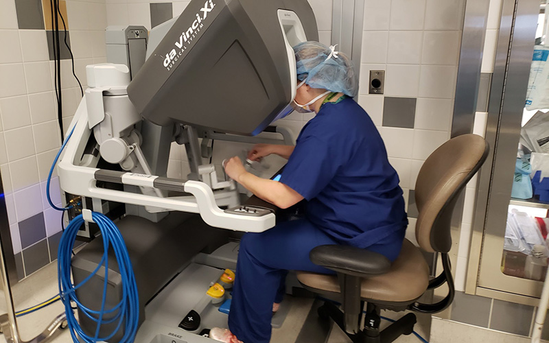 Webinar: Hernia Surgery Demonstration Using da Vinci Robot with Surgeon Heather Wheeler, MD, FACS