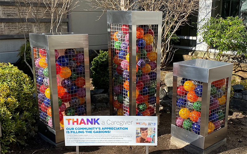 New Thank a Caregiver Installation Debuts at Valley