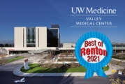 In a Pandemic Year, Valley Medical Center Especially Proud to be Named Best of Renton Healthcare Facility
