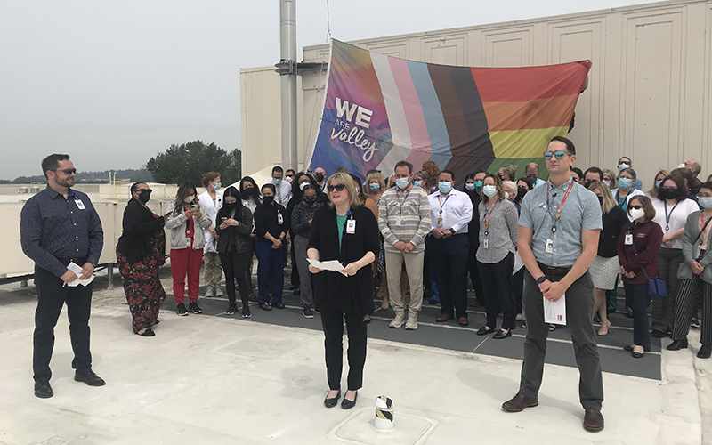 Valley Proudly Raises the Pride Flag as We Celebrate Resilience