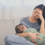 Tired,Mother,Suffering,From,Experiencing,Postnatal,Depression.health,Care,Single,Mom