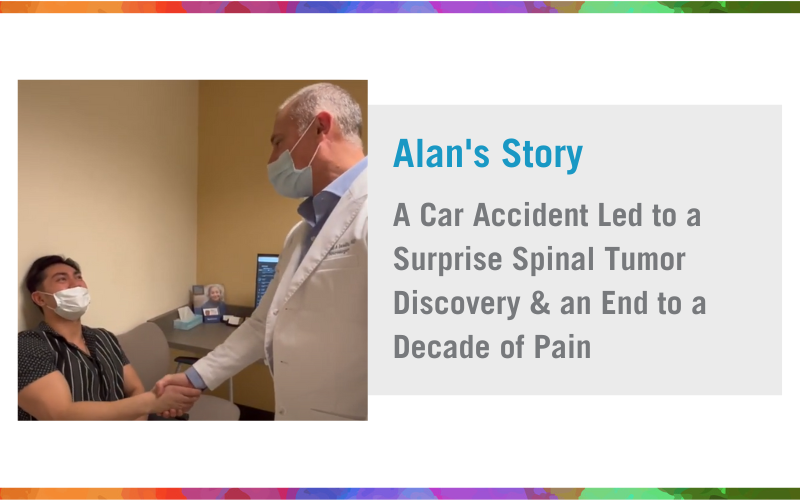 A Car Accident Led to a Surprise Spinal Tumor Discovery & an End to a Decade of Pain