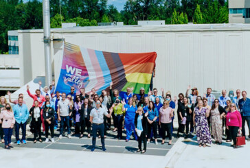 Valley Employees Unite to Raise the Pride Flag