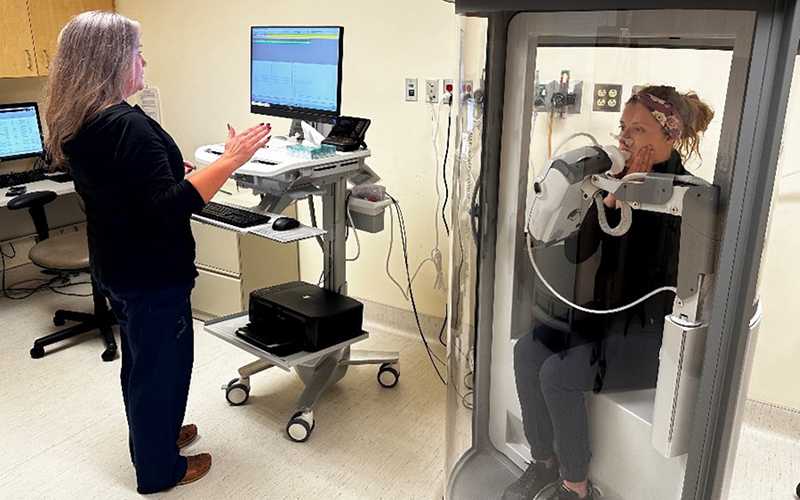 Respiratory Services Gets New PFT Booths, Helping to Build More Equitable Care