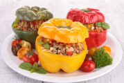 Valley Eats – Low Carb Stuffed Bell Peppers