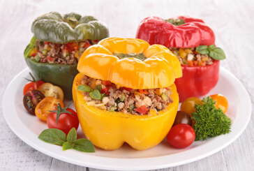 Valley Eats – Low Carb Stuffed Bell Peppers