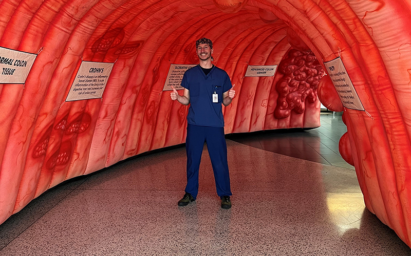 Strollin’ Through the Colon: Outreach Event Showcases Importance of Colon Health